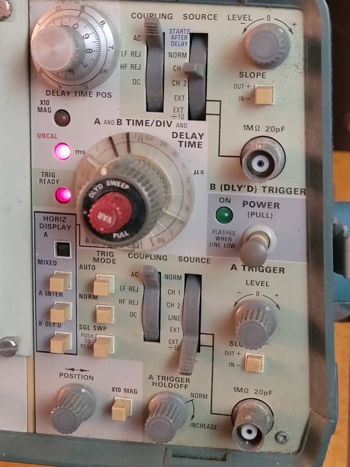Tektronix 465m oscilloscope Scope 2 ch - photo 3