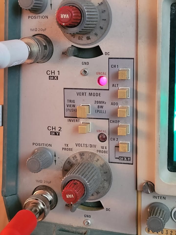 Tektronix 465m oscilloscope Scope 2 ch - photo 4