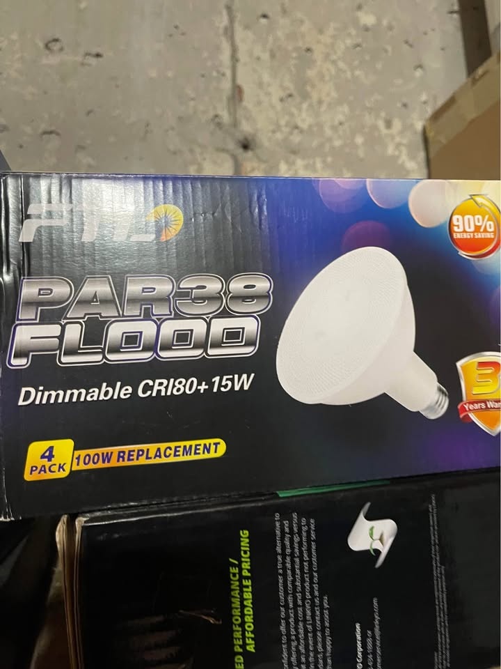 PAR38 LED Bulb 5000K Daylight Dimmable 15W Flood Light - photo 3