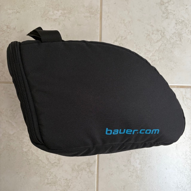 Bauer NME One padded goalie mask helmet bag storage case - photo 3