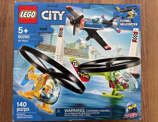 Brand New Retired Set LEGO City Air Race 60260