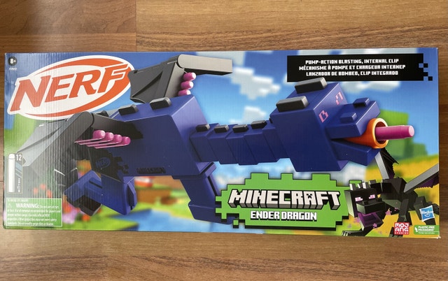 NERF Minecraft Ender Dragon Blaster