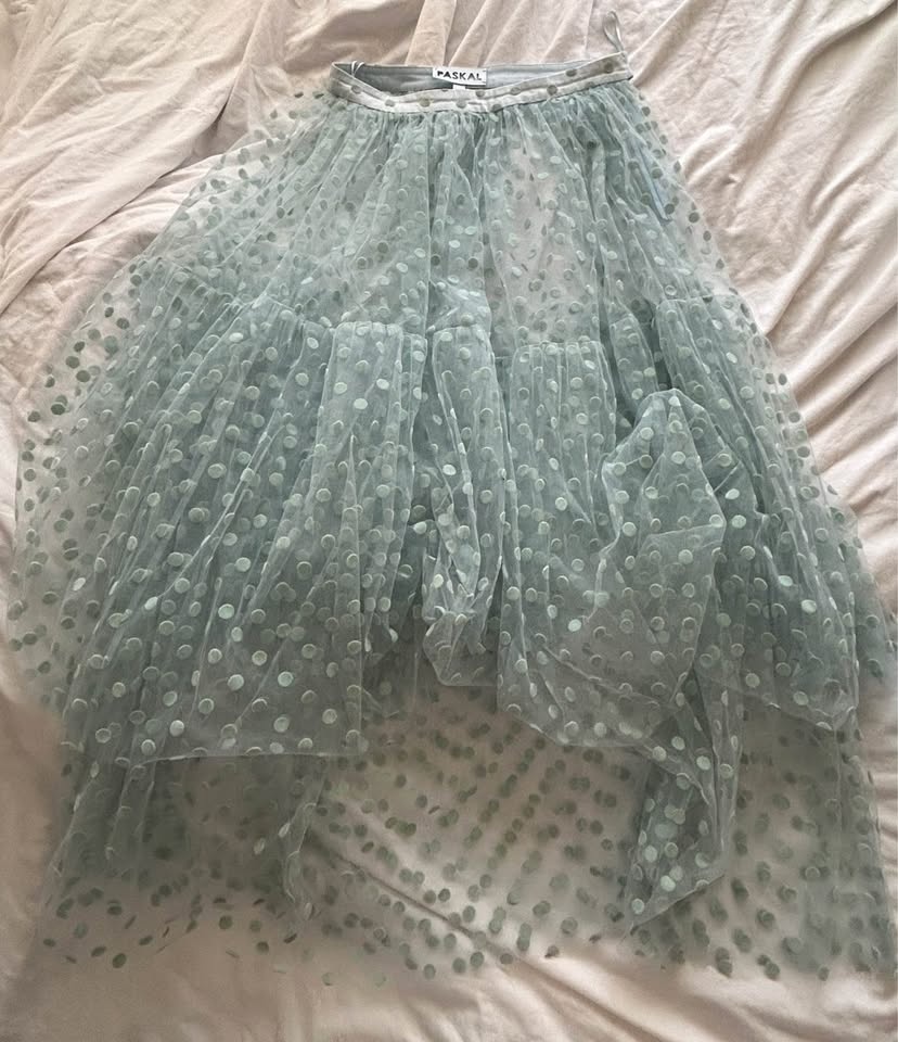 Designer tulle skirt and top - photo 2