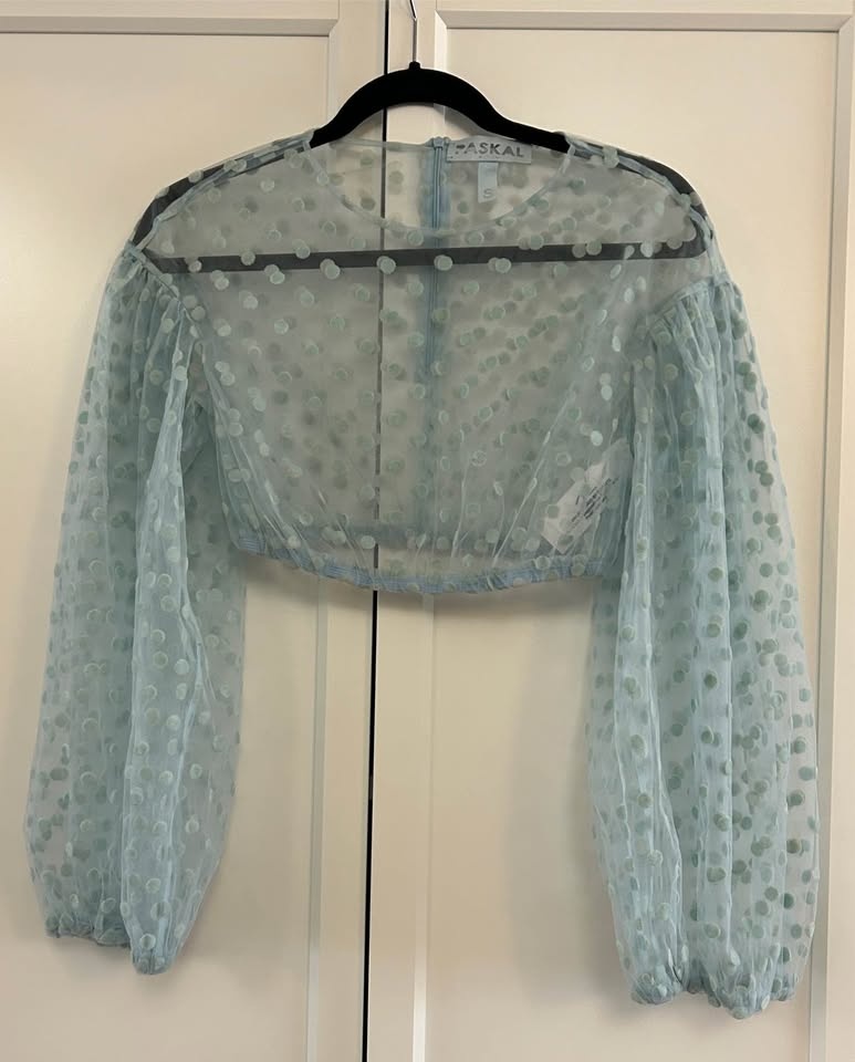 Designer tulle skirt and top - photo 5