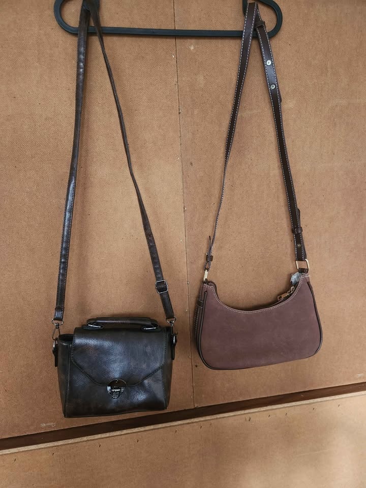 🧡 Brown Purse Bag Cross Body Shoulder - photo 5