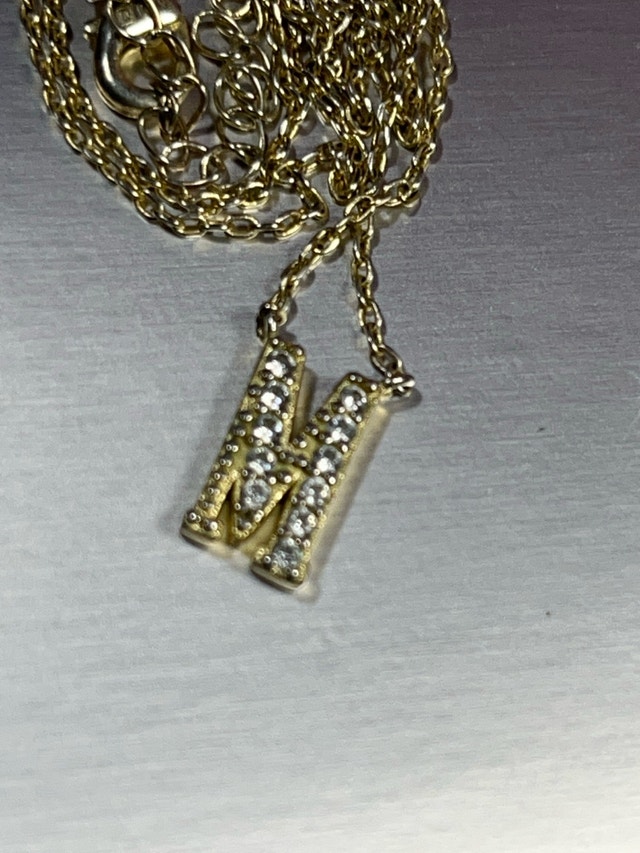 Letter M Necklace - photo 2