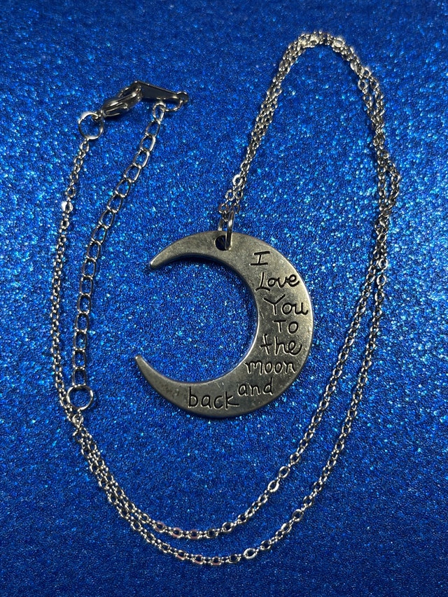 I Love You to the Moon and Back Necklace
