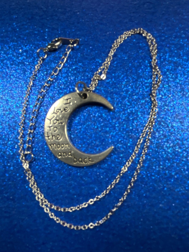I Love You to the Moon and Back Necklace - photo 2