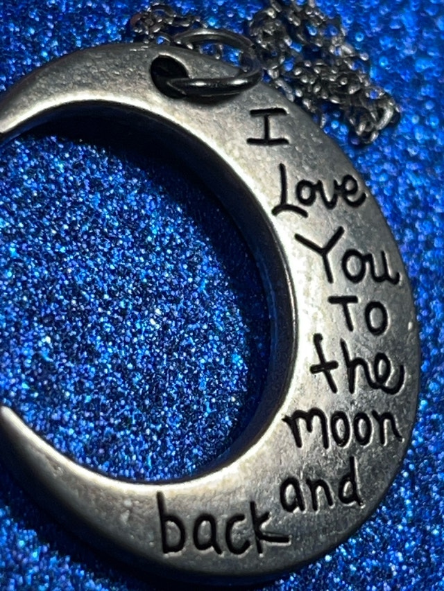 I Love You to the Moon and Back Necklace - photo 3