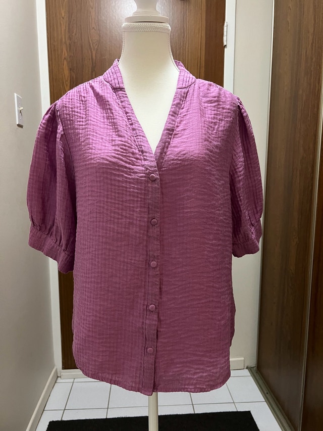 Mauve Blouse - photo 3