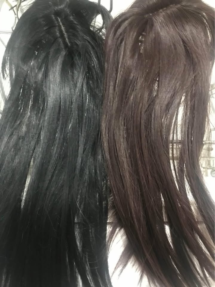 Synthetic  hair topper