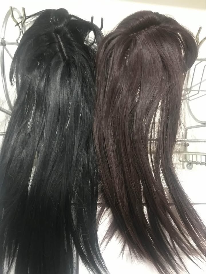 Synthetic  hair topper - photo 2