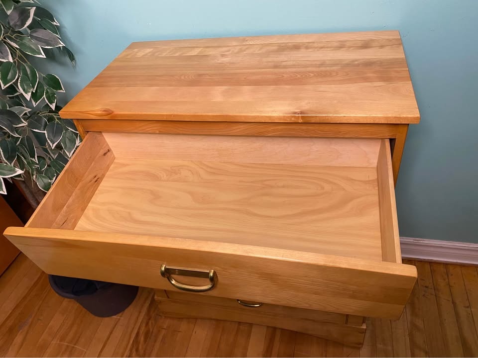 FREE DELIVERY: Maple Dresser $190 (HRM) - photo 4