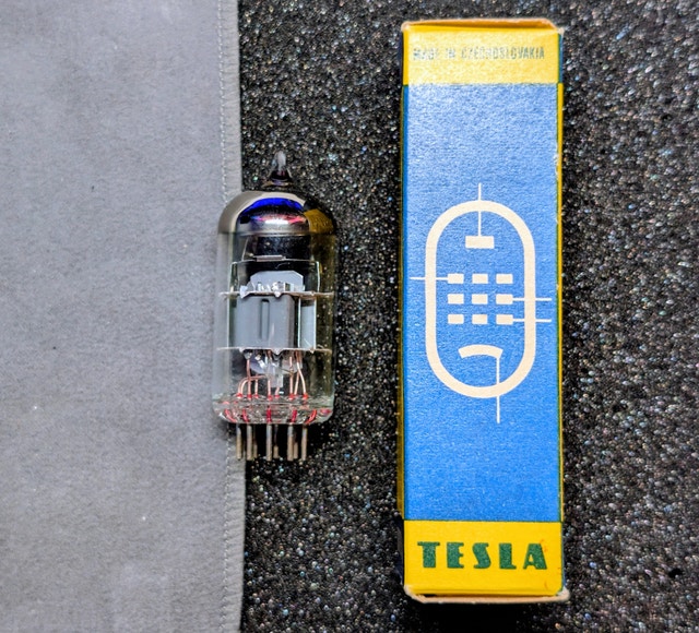Vacuum Tubes ECC85 Telefunken Tesla GE WE + - photo 3