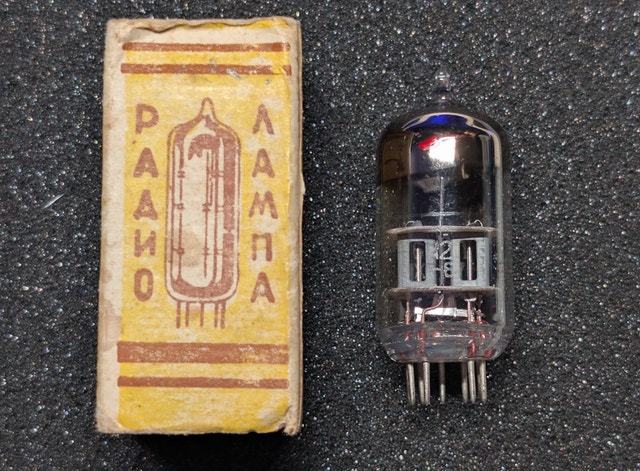 Vacuum Tubes ECC85 Telefunken Tesla GE WE + - photo 5