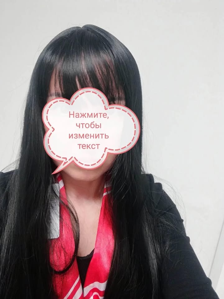 Black synthetic wig - photo 2