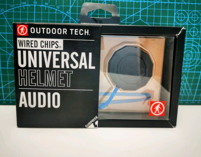 Helmet Audio + Mic - Wired Chips by Outdoor Tech Sky