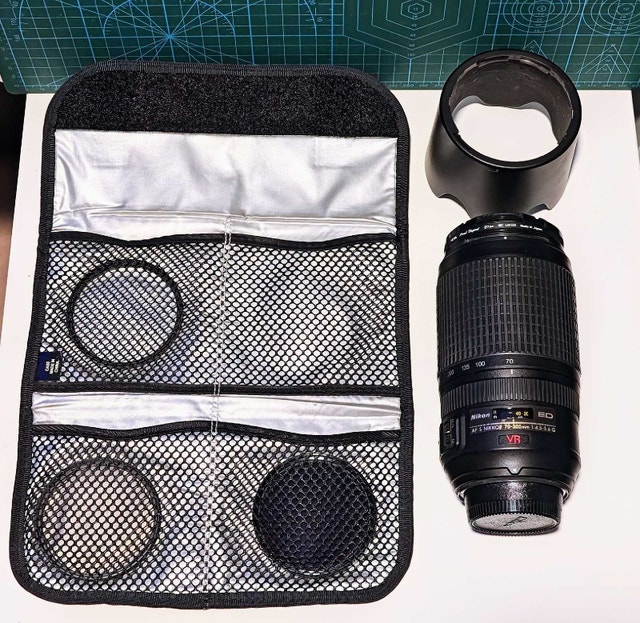 Nikon 70-300 AF-S f/4.5-5.6 G VR + 4 Filters - photo 2