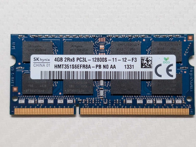 4Gb DDR3 PC3 Laptop Memory RAM SK hynix