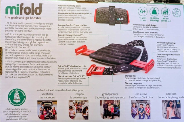 MiFold - Travel Car Seat for 4+ up - photo 2