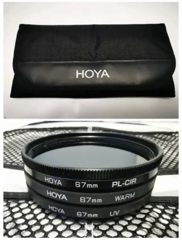 DSLR Camera Lens Filter - UV CPL, IR, Clear, Warm, Hoya Kit - photo 2