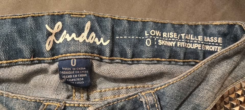 LOW RISE SKINNY FIT JEANS (LONDON) - photo 2