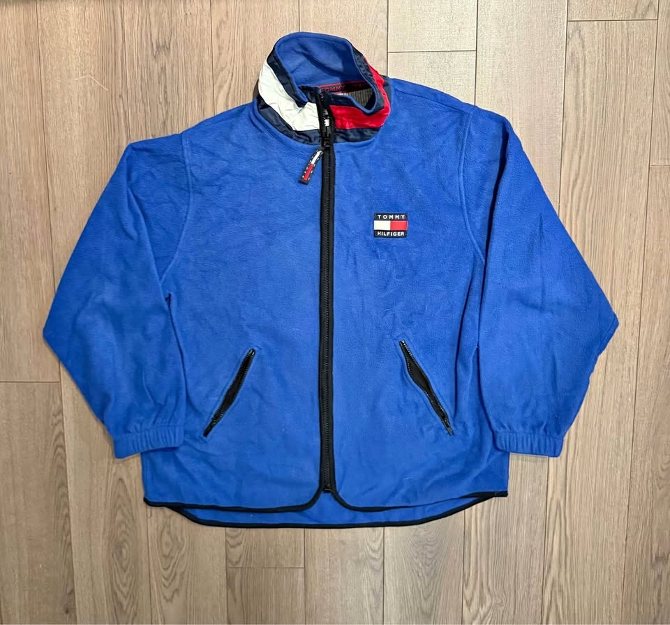 Vintage Tommy Hilfiger Zip up Fleece