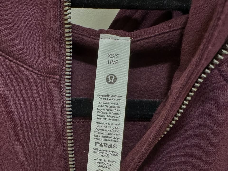 Lululemon Scuba Oversized Half-Zip Hoodie XS/S - $70 - photo 4