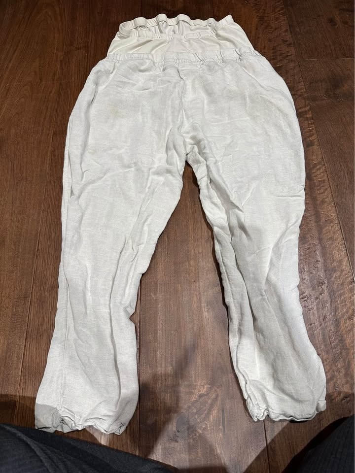 H&M mama linen-blend pants - photo 2