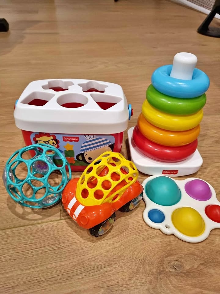 Fisher price stacking and shape sorting toy