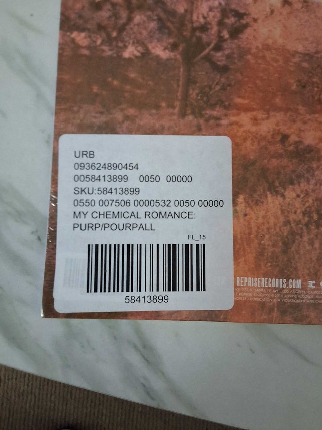 My Chemical Romance Vinyl (Coloured, Sealed) - photo 4