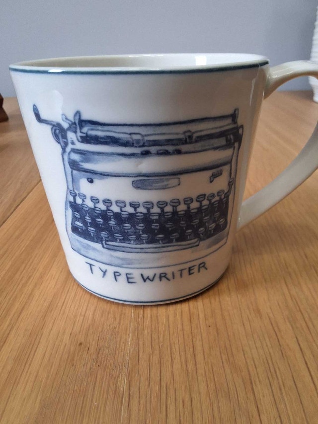 Anthropologie Molly Hatch Typewriter Mug - photo 3
