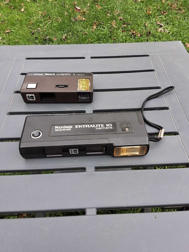 Two Vintage Kodak Cameras