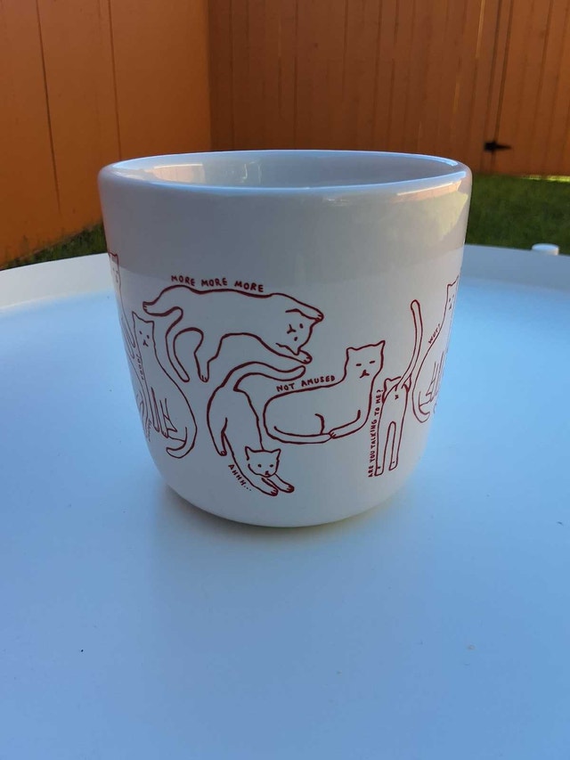 Illustrated Cat Mug - photo 2