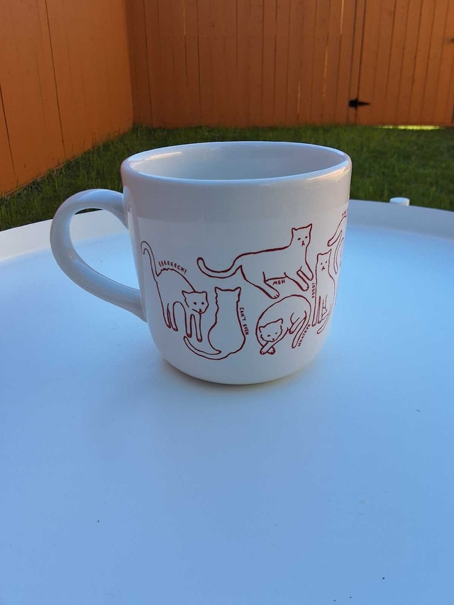 Illustrated Cat Mug - photo 3