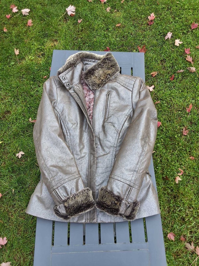 Womens Leather Coat - New