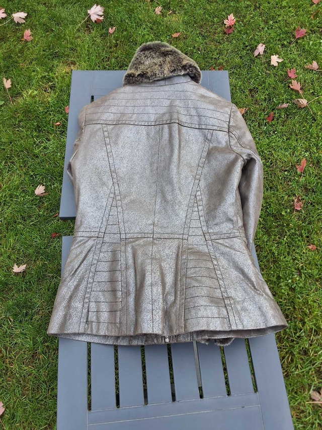 Womens Leather Coat - New - photo 3