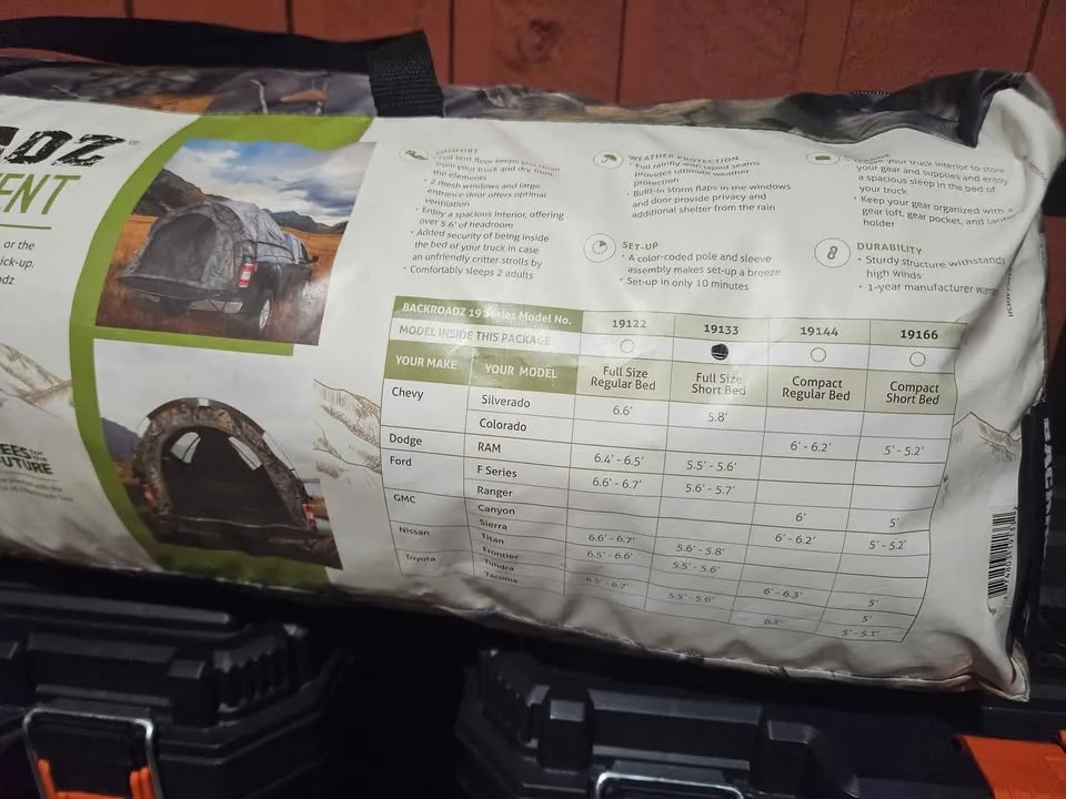 Napier Backroadz Camo Truck Tent image indicator(2)