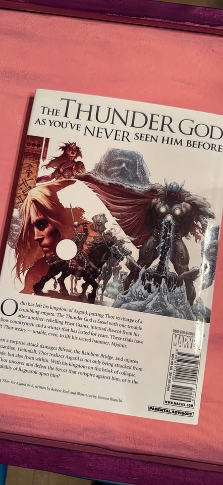 Marvel- Thor hardcover comics book - photo 3