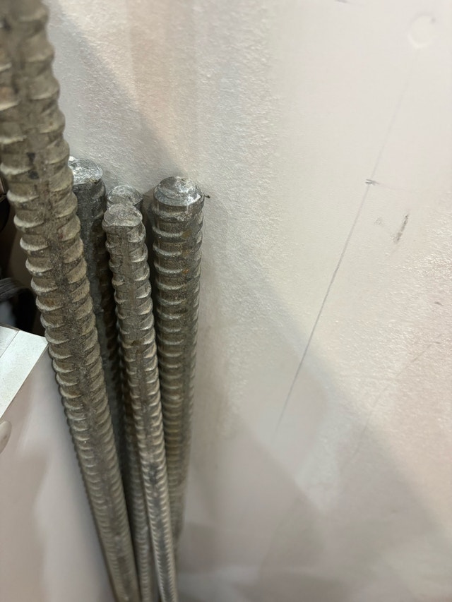 Rebar galvanized