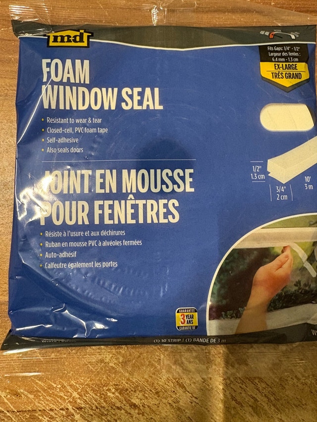 MD Foam Window Seal