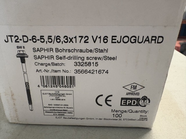 EJOT Saphir Self-Drilling Screws - photo 3
