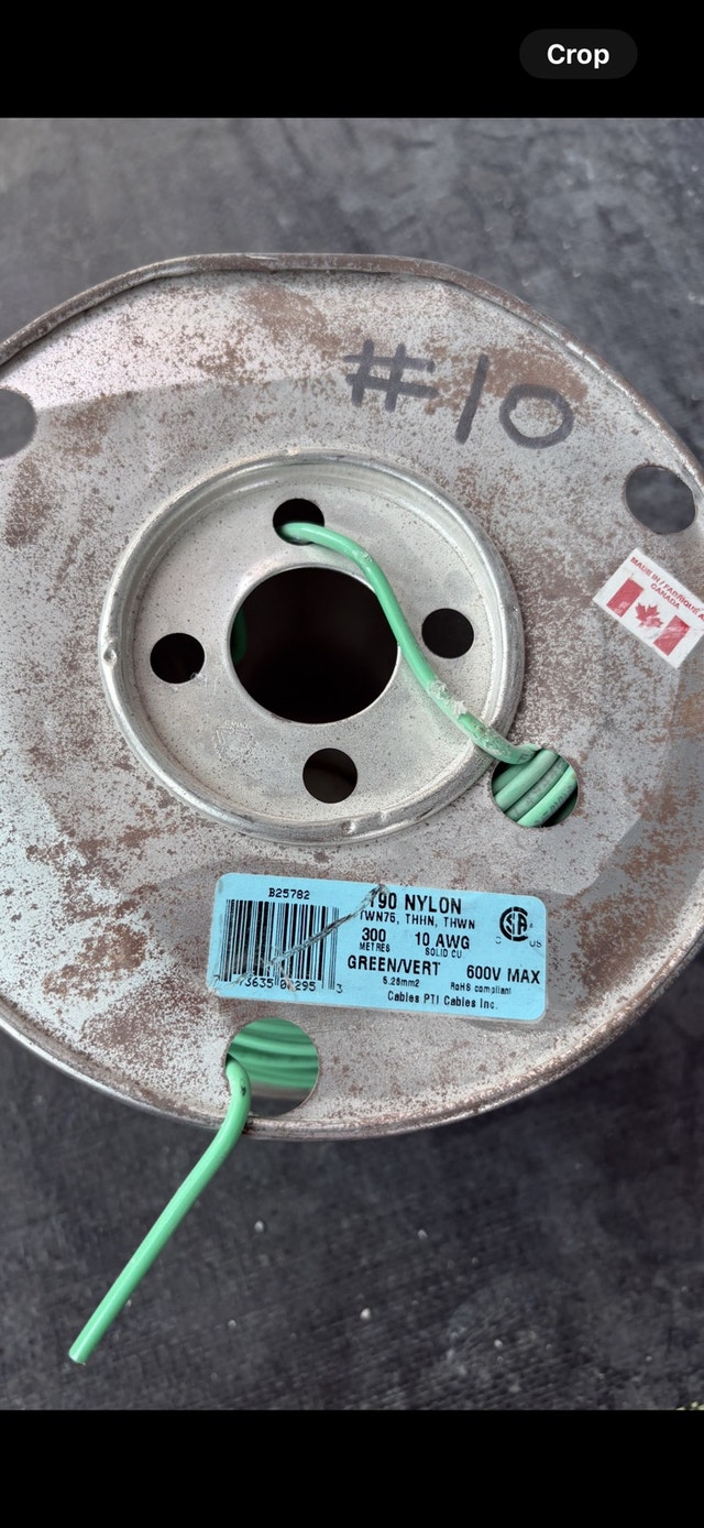 Cables PTI Cables Inc. 10 AWG Green Wire - photo 2