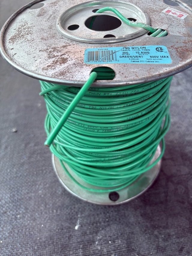 Cables PTI Cables Inc. 10 AWG Green Wire - photo 3