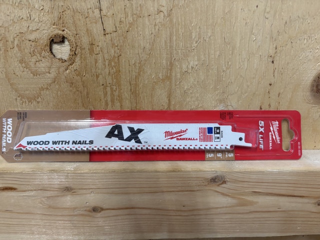 Milwaukee Sawzall Blade - photo 2