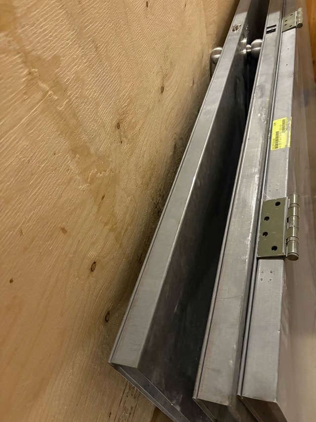Steel doors
