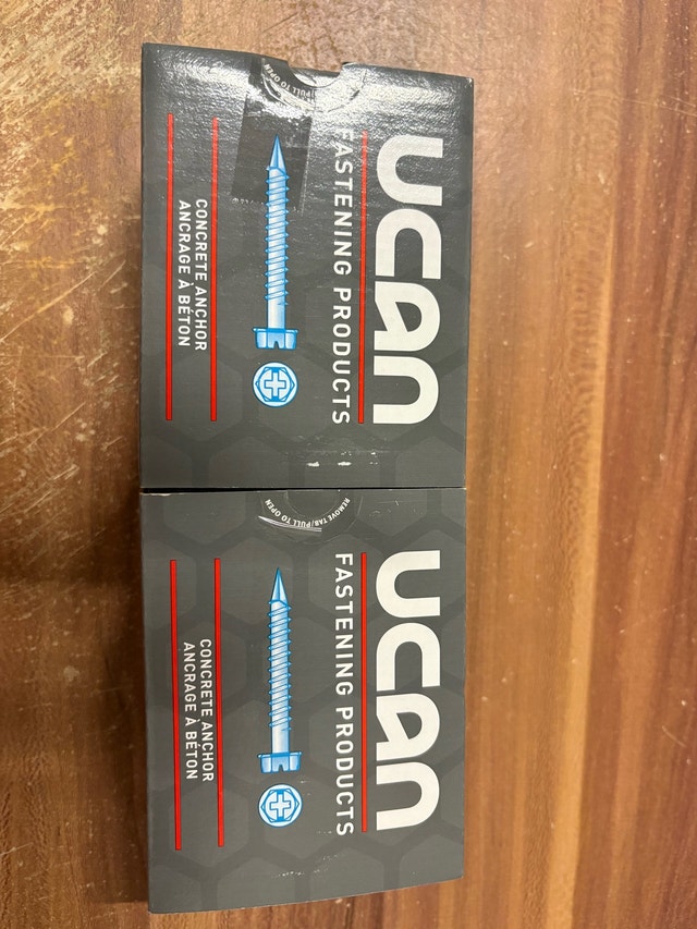UCAN Concrete Screws - photo 3