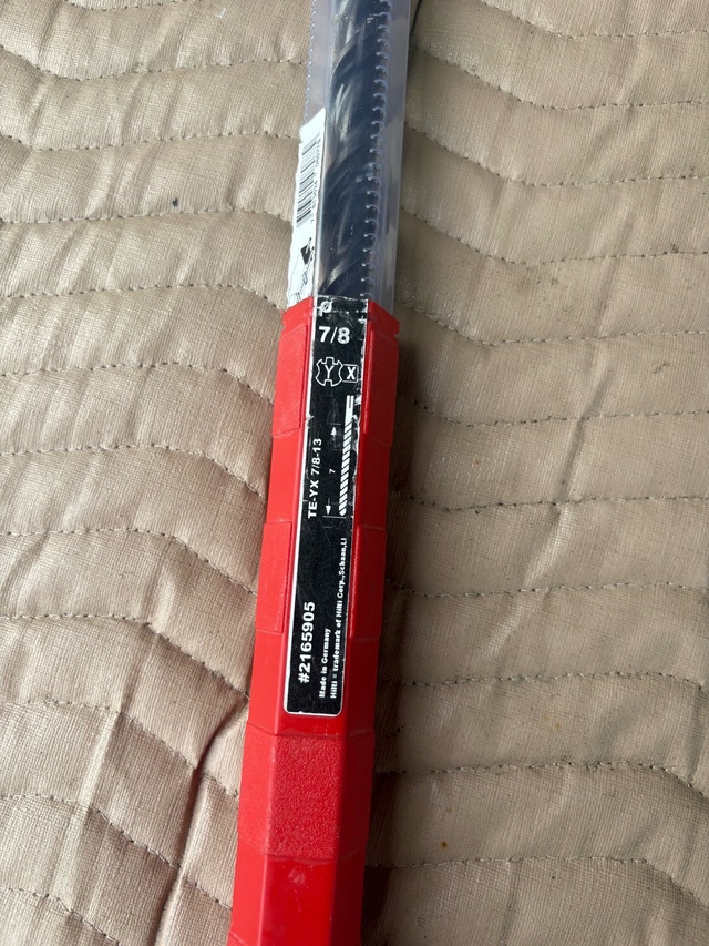 Hilti TE-YX 7/8-13 Drill Bit - photo 2