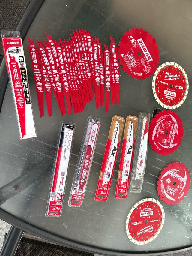 Milwaukee Diablo Sawzall Blades