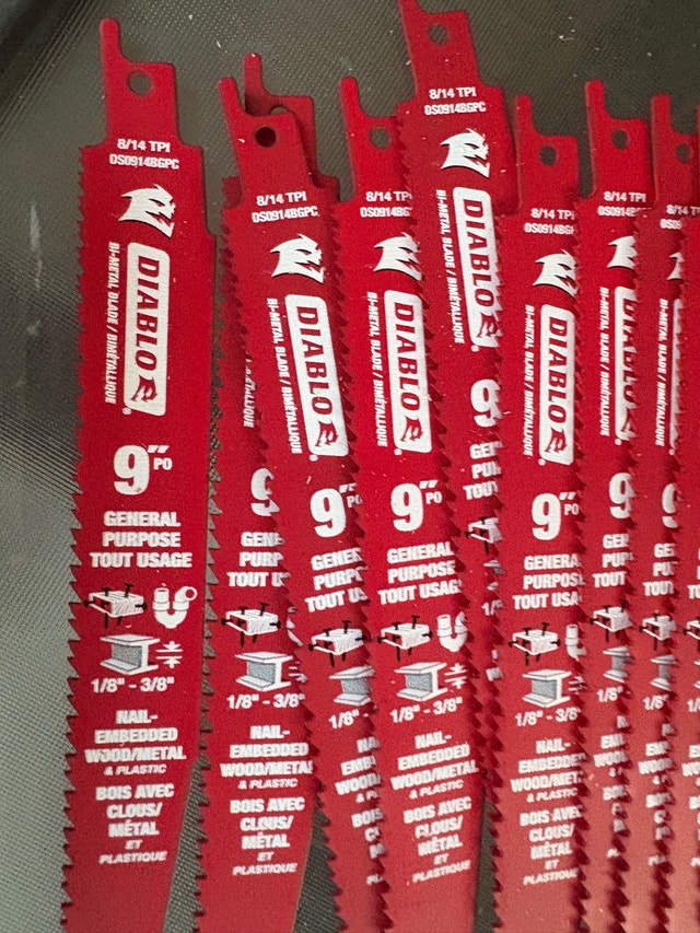 Milwaukee Diablo Sawzall Blades - photo 2